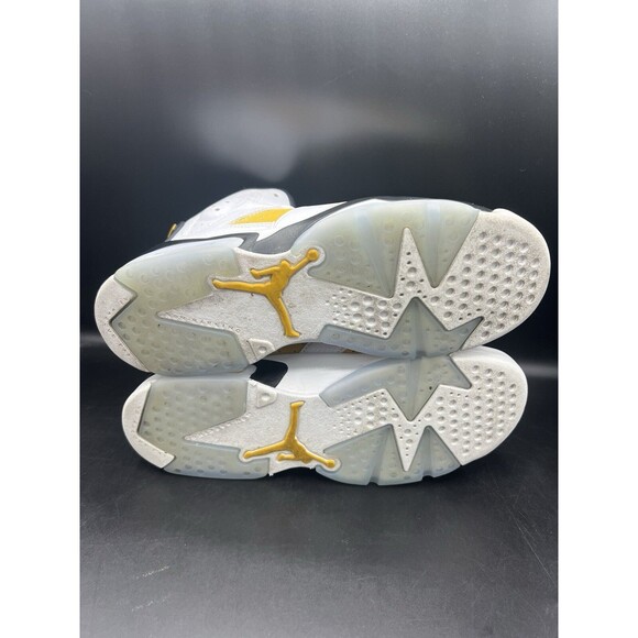 Air Jordan 6 Retro \'Yellow Ochre\' (GS) Size 6Y / Women’s 7.5 (384665-170) USED main image 12